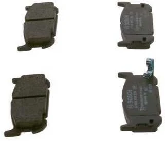 Bosch Stabdžių Trinkelių Rinkinys Mazda Mx5 II NB 1.6 16V 1597 ccm 110 AG 34116711850 34116711851