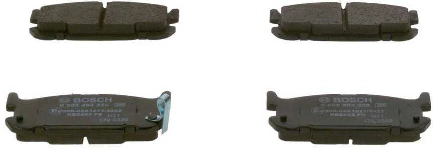 Bosch Stabdžių Trinkelių Rinkinys Mazda Mx5 II NB 1.6 16V 1597 ccm 110 AG 34116711850 34116711851