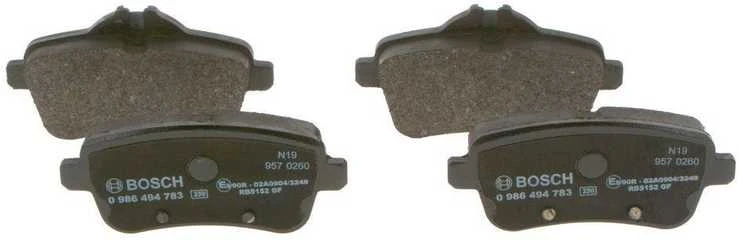 Bosch Stabdžių Trinkelių Rinkinys Mercedes Benz A Class Cla Gl Gla Gle Slc Slk 0004151080 0004151081
