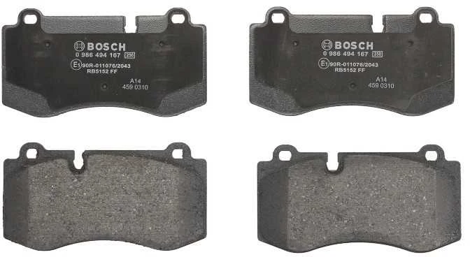 Bosch Stabdžių Trinkelių Rinkinys Mercedes Benz Sl E S Cls 350 500 4matic 000 414 49 01 000 414 49 01