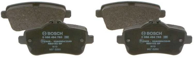 Bosch Stabdžių Trinkelių Rinkinys Mercedes Benz A Class Cla Gl Gla Gle Slc Slk 0004151080 0004151081