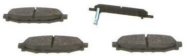 Bosch Stabdžių Trinkelių Rinkinys Subaru Impreza Legacy Forester Outback 26711AA000 26711AA001