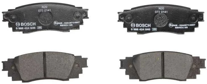 Bosch Stabdžių Trinkelių Rinkinys Toyota C-HR Auris Prius 04465-0E030 04465-0E031