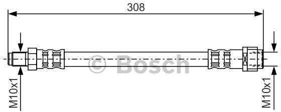 BOSCH stabdžių žarna 1987476427 171611775