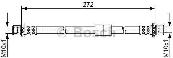 BOSCH stabdžių žarna 1987481775 T16030