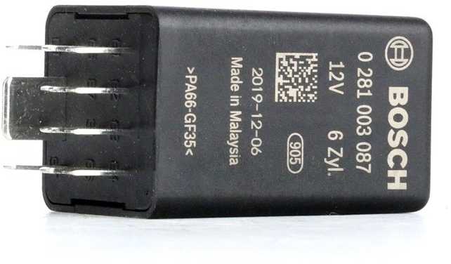 BOSCH valdymo blokas, švytėjimo laikas 0281003087 4E090907282A