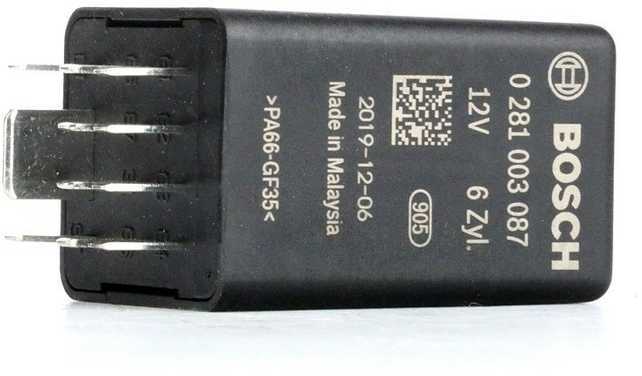 BOSCH valdymo blokas, švytėjimo laikas 0281003087 4E090907282A
