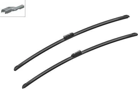 Valytuvų komplektas Bosch Aerotwin A640S, 725/725 mm