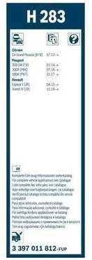 BOSCH valytuvų mentės 3397011812 1635155880