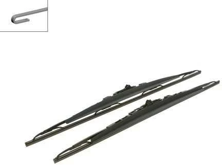 Valytuvų komplektas Bosch Twin Spoiler 703S, 700/650 mm