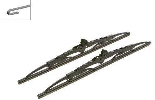 Valytuvų komplektas Bosch Twin 420, 420/420 mm