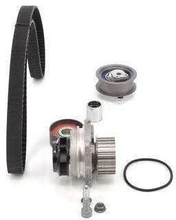 BOSCH vandens siurblio ir paskirstymo diržo rinkinys 1987946406 PK05455