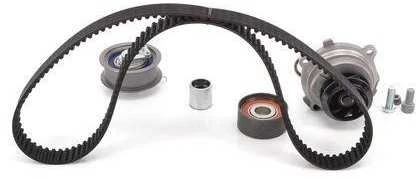 BOSCH vandens siurblio ir paskirstymo diržo rinkinys 1987946406 PK05455