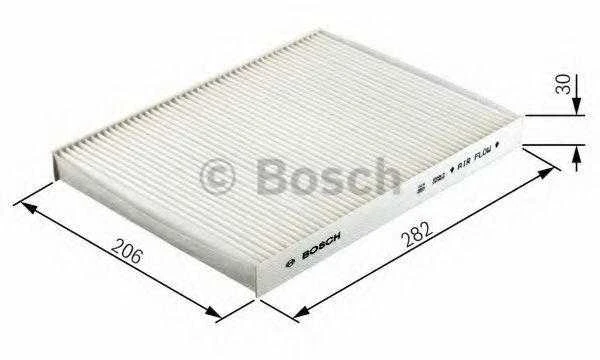 Bosch Žiedadulkės Filtras AUDI A3 TT SKODA OCTAVIA VW GOLF BORA CADDY LUPO 1J0820353 1J0820353A 1J0820353B