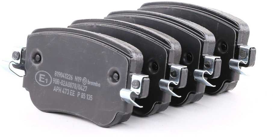 Brembo Stabdžių trinkelių rinkinys AUDI A1 SEAT SKODA VW 2K5698151C 2K5698151E