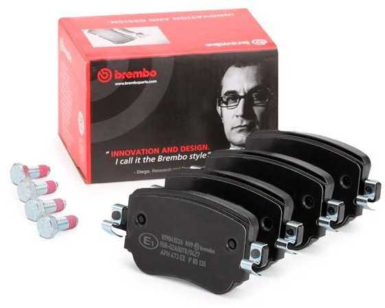 Brembo Stabdžių trinkelių rinkinys AUDI A1 SEAT SKODA VW 2K5698151C 2K5698151E