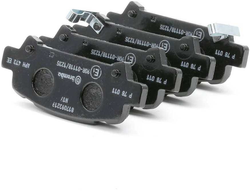 Brembo Stabdžių trinkelių rinkinys SUBARU FORESTER IMPREZA Coupe 26692AE040 4605A644