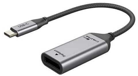 USB-C į DisplayPort adapteris su integruotu laidu