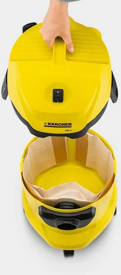 Cann 6.959-130.0 Karcher WD3 dulkių siurbliams skirti dulkių maišeliai (5 vnt.)