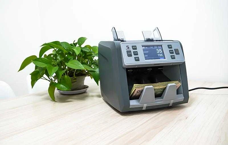 Cann EC900 banknotų skaičiuotuvas ir padirbtų banknotų detektorius
