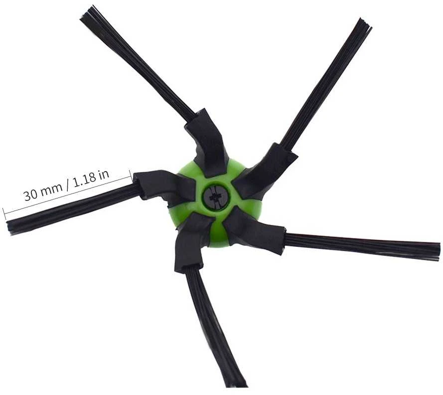 Cann "Hepa" filtro šoninių šepetėlių rinkinys, skirtas "iRobot Roomba" S serijos dulkių siurbliui