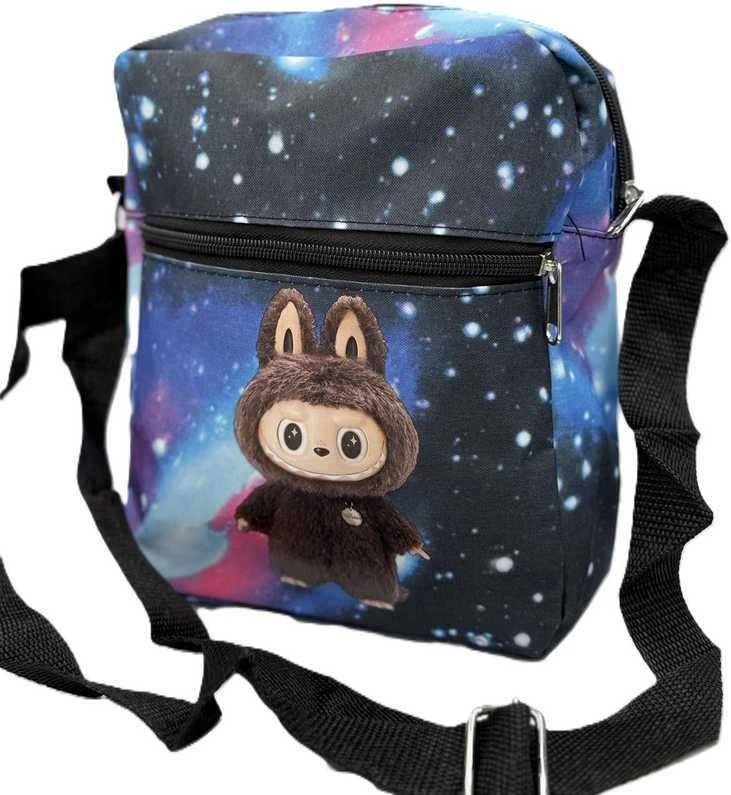 Cann LABUBU mokyklinė kuprinės, rankinės ir pieštukų dėklo rikinys