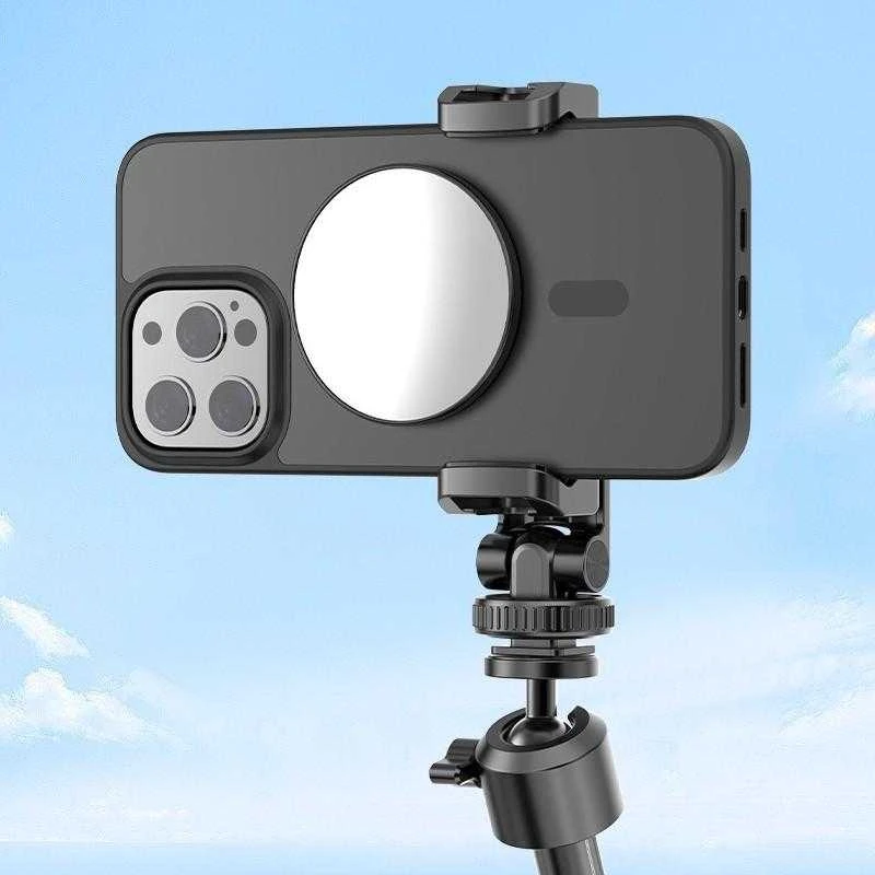 CANN magnetinis selfie veidrodis iPhone ir Android su MagSafe, 58,8 mm, baltas