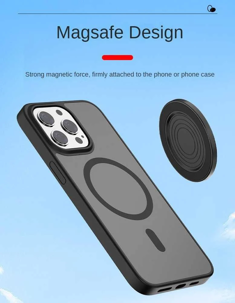 CANN magnetinis selfie veidrodis iPhone ir Android su MagSafe, 58,8 mm, baltas
