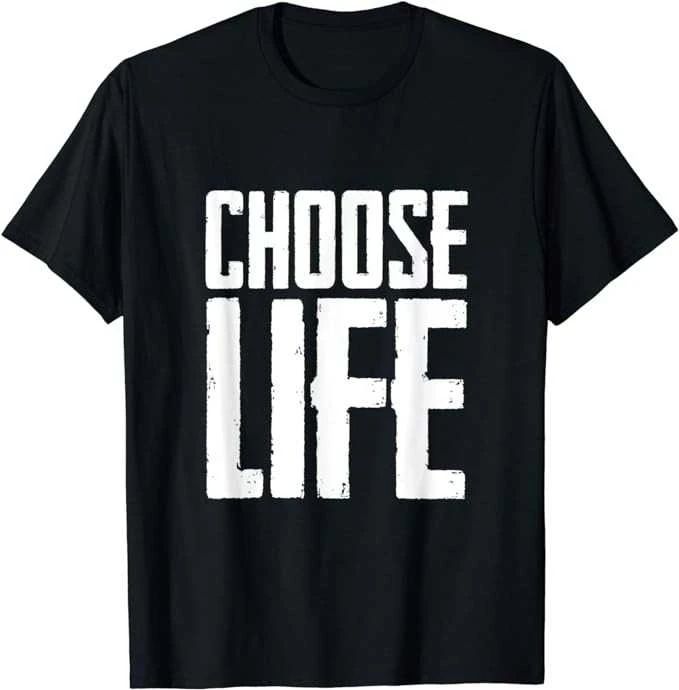 Cann Marškinėliai vyrams ir moterims (unisex) "Choose Life" Juodas L