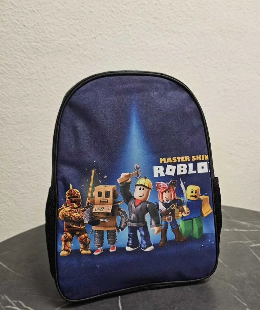 Cann ROBLOX mokyklinė kuprinė, krepšys ir pieštukinė
