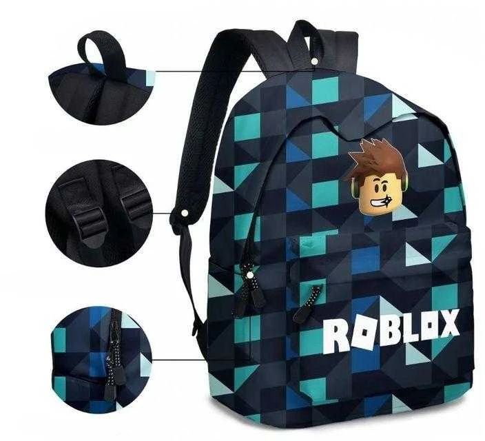 Cann ROBLOX mokyklinės kuprinės ir pieštukinės rinkinys