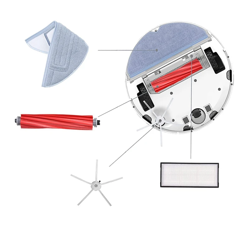 Cann Roborock S7/S70/S75/S7Max atsarginių dalių rinkinys