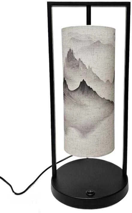 Cann Stalinė Lampa su Kalnų Motyvu Skandinavišku Stiliumi