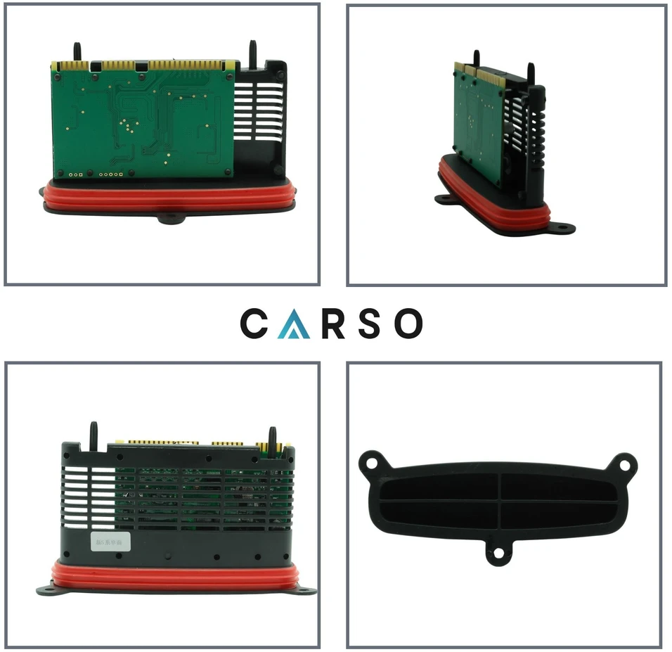 Carso BMW 5 serijos LCI F10 F11 ksenono priekinių žibintų TMS vairuotojo modulis 63117355073