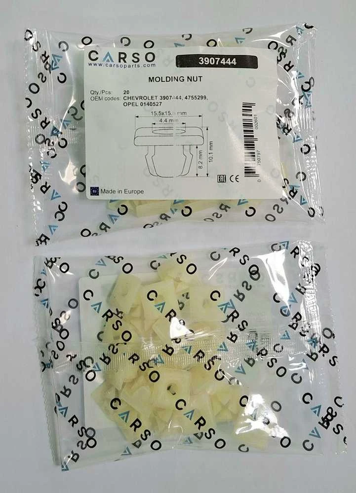 Carso Chevrolet GMC Opel liejimo veržlė 3907444 4755299 0140527 20vnt.
