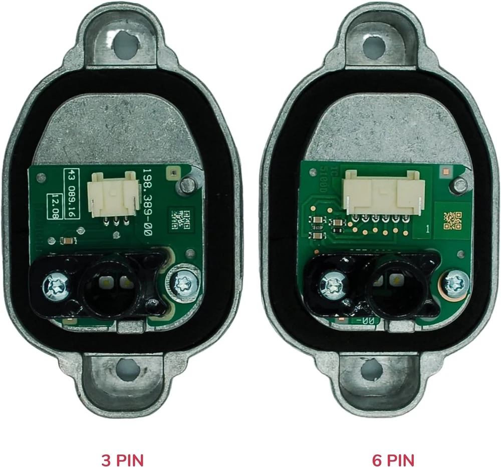 Carso ED žibintų remonto rinkinys OEM: 63117419610 2 dalys 3 kontaktų ir 6 kontaktų suderinamas su BMW 3 serija F30 ir F31