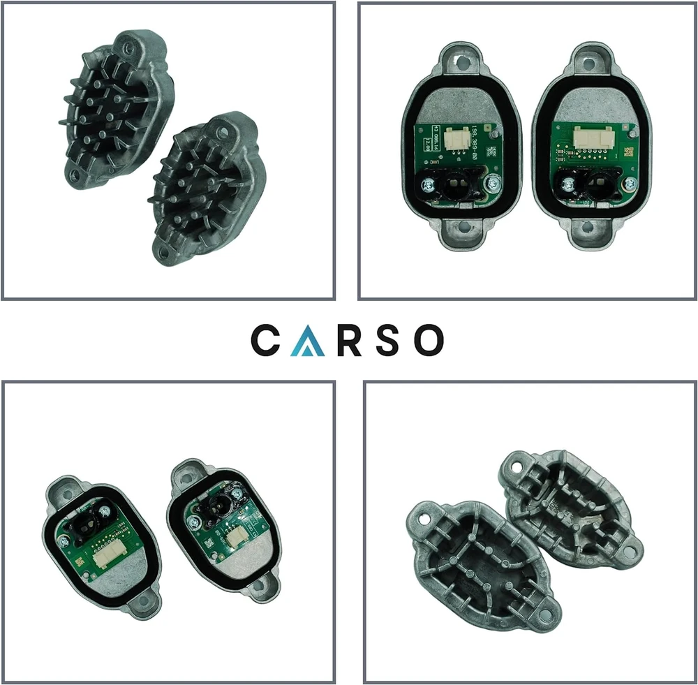 Carso ED žibintų remonto rinkinys OEM: 63117419610 2 dalys 3 kontaktų ir 6 kontaktų suderinamas su BMW 3 serija F30 ir F31