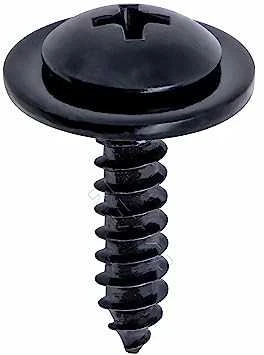 Carso Fender Liner Splash Shield Wheelhouse Liner Screw Phillips Truss Head Sems for Honda Acura
