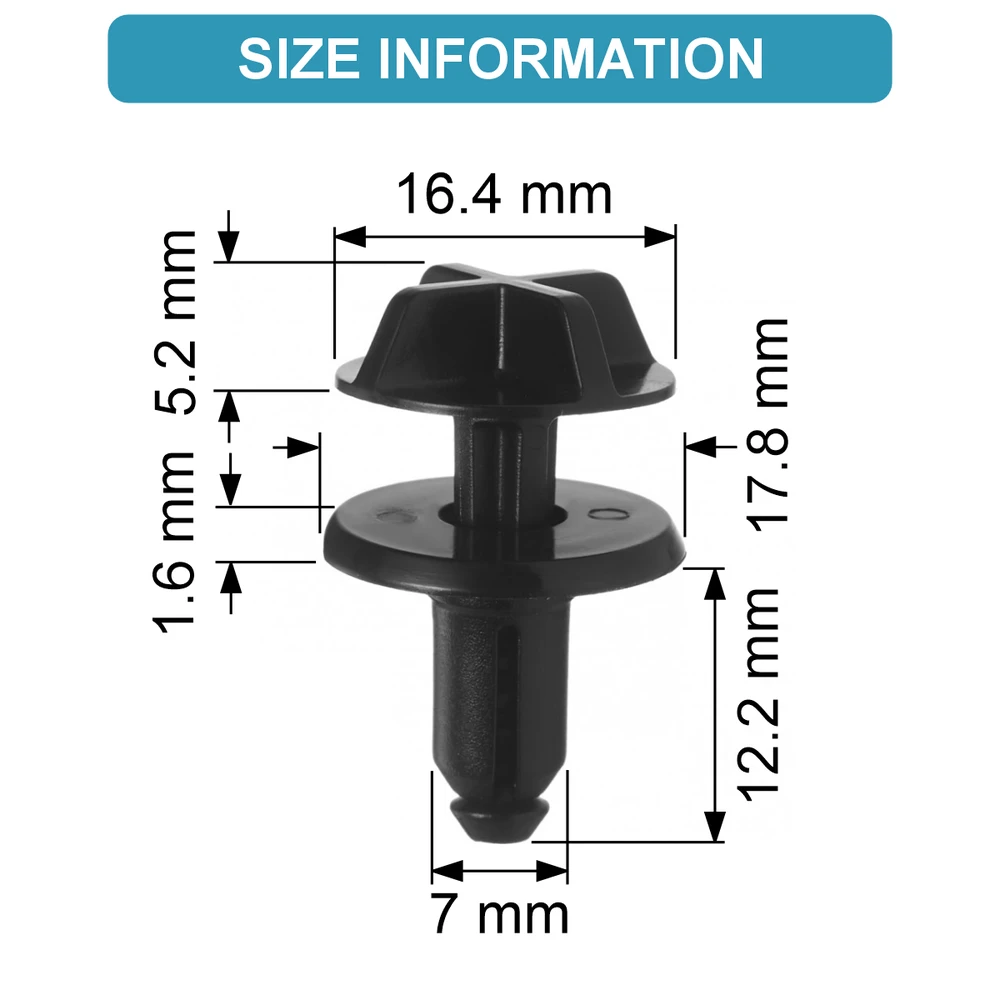 CARSO kniedė Ø 7 mm, skirta "Ford" W716510-S300,10vnt