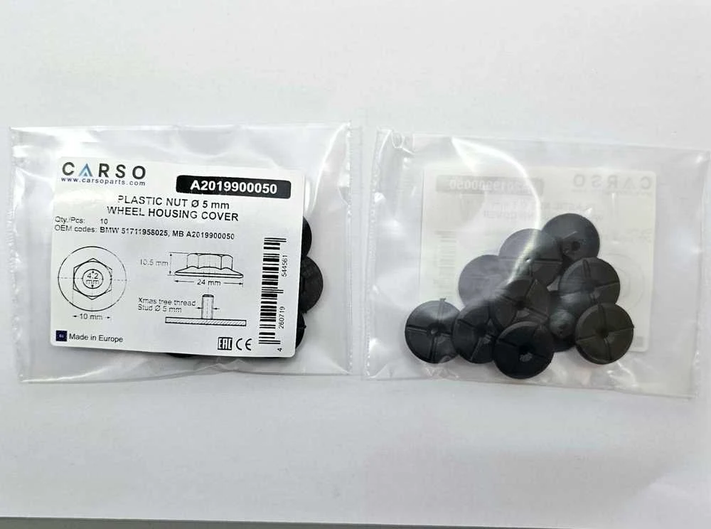 CARSO Plastikinė veržlė su sriegiu, A2019900050, 51711958025