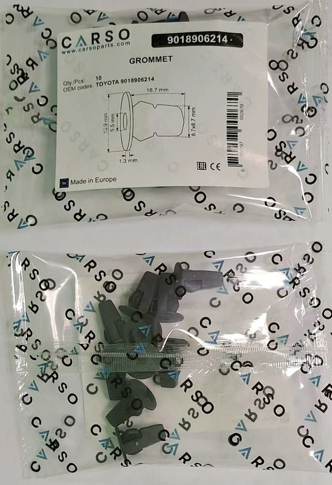 CARSO spaustukas Chevrolet ir Toyota 9018906214, 10 vnt.
