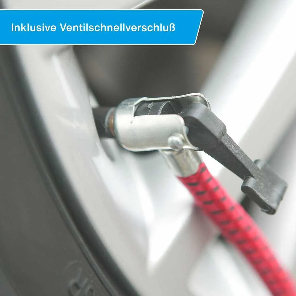 Cartrend vieno cilindro pėdų siurblys | 7 barai | 0,4 l/žingsnis | su adapteriais