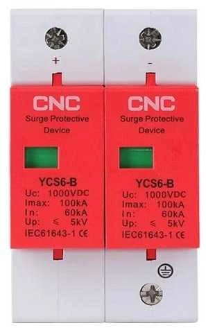 CNC DC viršįtampių ribotuvas, 2P, B klasės, 60-1000kA, 1000VDC