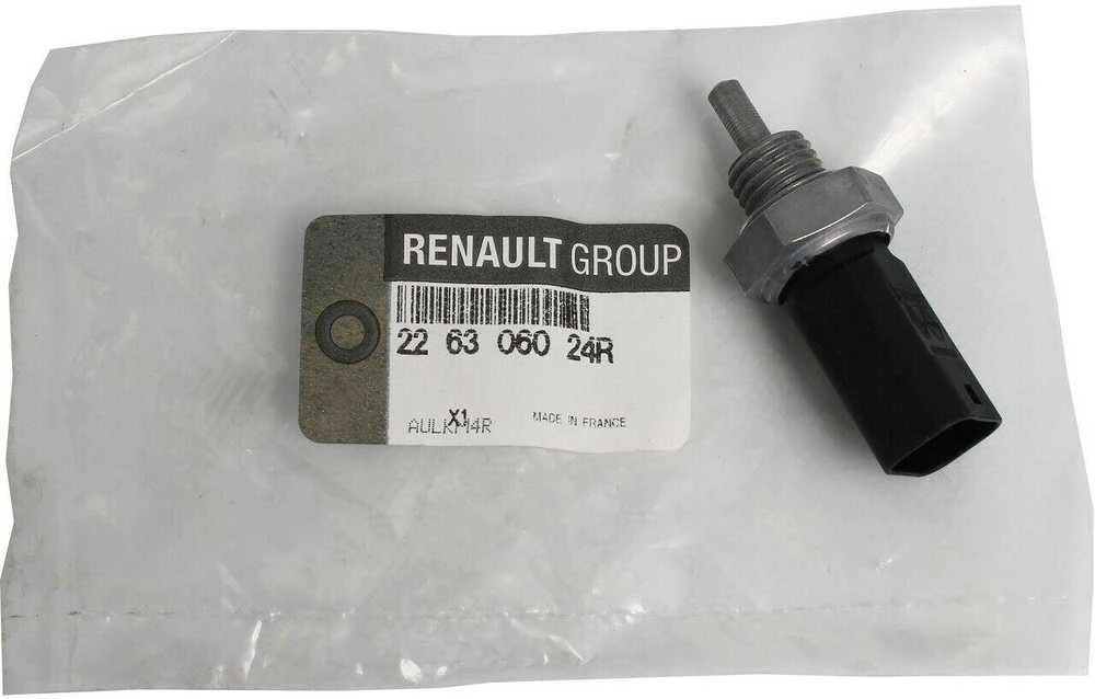 Dacia Duster Kasten Renault Temperature Sensor Coolant Sensor 1.6 16V 2010-2018 Originalus 226306024R