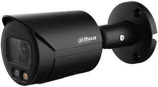 „Dahua Technology Co“ IP kamera, cilindras, 4MP „STARLIGHT“, 1/2.9” 2.8 mm, 95° F1.6, 25 kadrai per sekundę, IR+LED 30 m, WDR, IVS, IP67, mikrofonas