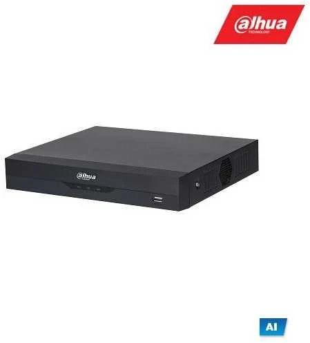 Dahua IP įrašymo įrenginys 8kam. 1HDD, 80Mbps, 1kn. 8MP, 8kn. 2MP 1080P, H.265+, easy4ip