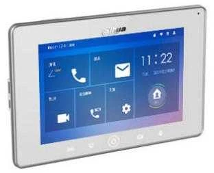 Dahua Technology Co 10 colių IP domofono monitorius su WIFI,10 col. su kam.1024x600,Micro SD kort. prievadas, PoE