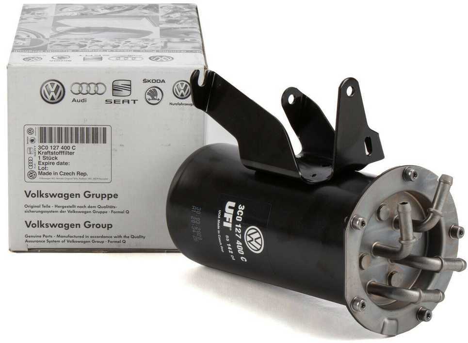 Degalu Filtras Su Flansu VAG Volkswagen Passat CC Audi A3 Originalus 3C0127400C