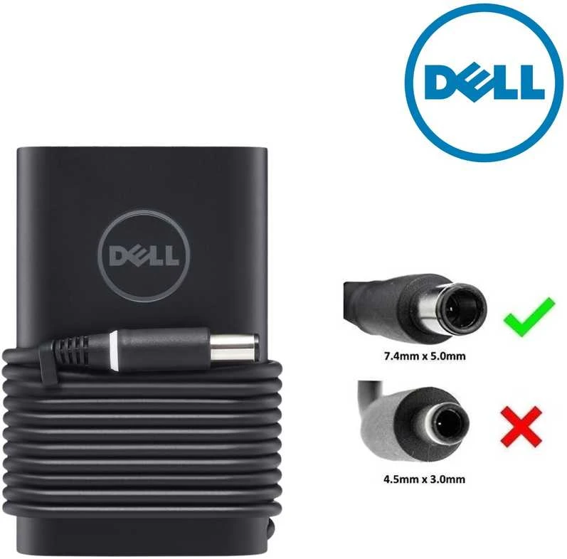 "Dell" kintamosios srovės adapteris 19,5 V 65 W, 0JNKWD 7,4 x 5 mm