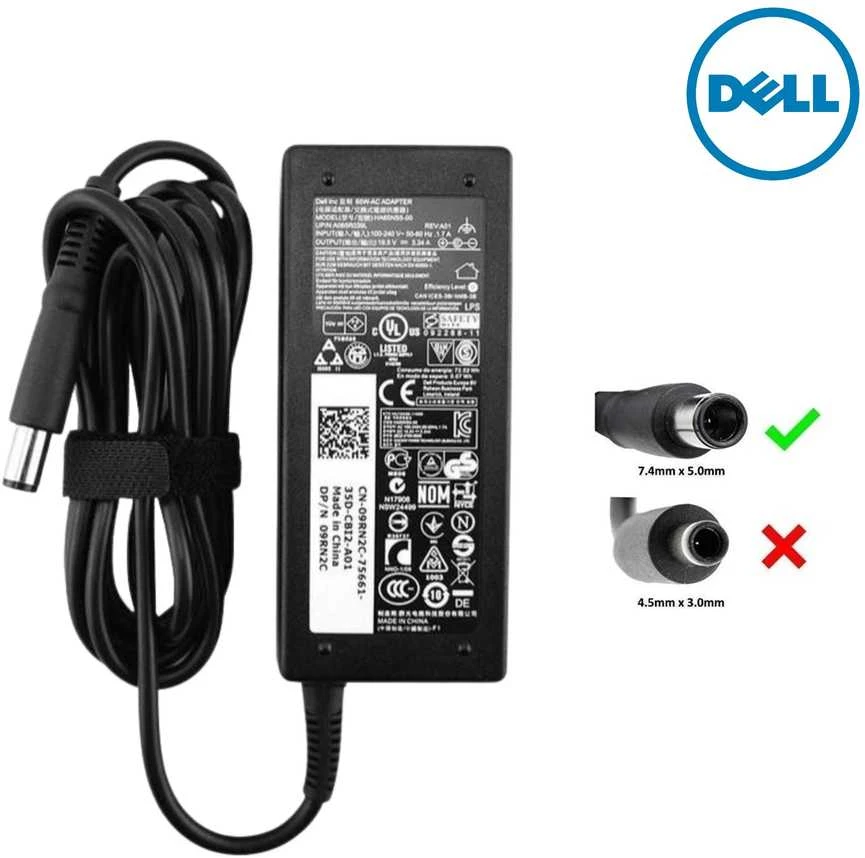 "Dell" kintamosios srovės adapteris 65 W 19,5 V 3,34 A LA65NS2-01 originalus 98R6C